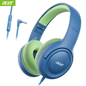 Acer | Tai Nghe Trẻ Em Acer HK03 Có Bộ Giới Hạn Âm Lượng An Toàn 94dB Jack 3.5mm Có Dây Đeo Tai Dành Cho Trẻ Em Thiếu Niên Nam Nữ Sử Dụng Ở Trường Học