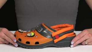 GIÀY CLOG TRẺ EM CROSS CLASSIC NARUTO dép rọ cho bé trai giày đi biển chống trơn trượt#209460