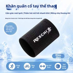 Dải Đeo Cổ Tay Hấp Thụ Mồ Hôi Cảm Giác Mát Lạnh