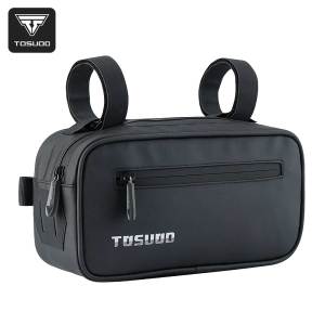 TOSUOD | TOSUOD Large Capacity Versatile Bike Frame Bag Durable Front Tube Saddle Storage for MTB Road E-Bike Gravel Cycling Accessories