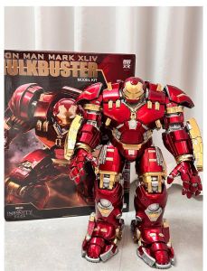 HANLIANG | Authentic Iron Man Hulkbuster Armor Movable Light-up Action Figure