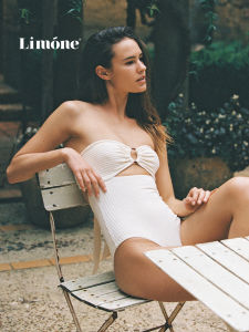 LIMONE | Resort Beach White One-piece Swimsuit