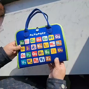 【Damaiii】สมุดเสริมพัฒนาการเด็ก Montessori บอร์ดของเล่น วัสดุสักหลาด เสริมการเรียนรู้เด็กวัยหัดเดิน Busy book