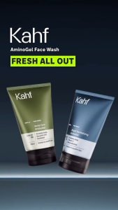 KAHF Acne Care & Bright Revitalizing Amino Gel Face Wash 100 ml | Sabun Cuci Muka Pria Kulit Berjerawat