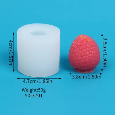 3D Fruit Silicone Mold Mango Banana Duria Lychee Candle Soap Aromatherapy Craft Making Mousse Cake Chocolate Fondant Baking Mold