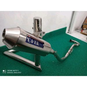 KNALPOT OVER RACING JAPAN STAINLEES KLX 150 CRF 150 D-TRACKER WR 155