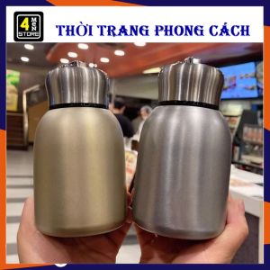 Bình Giữ Nhiệt Lõi Inox 304 Dung tích 300ml Thiết Kế Dáng Lùn Nhỏ Gọn - Ly Giữ Nhiệt Hơn 6 Tiếng - Cốc Giữ Nhiệt INOX 340 Chịu Nhiệt Nóng Và Lạnh