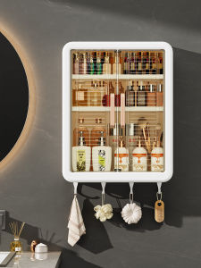 Giá Để Đồ Phòng Tắm Treo Tường Bằng Nhựa Không Cần Đục Lỗ Giá Để Đồ Vệ Sinh Cá Nhân 3 Lớp Thiết Kế Góc Sử Dụng Tối Đa Không Gian