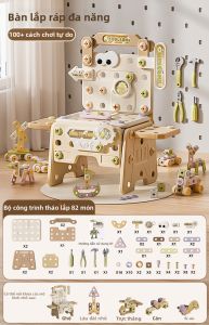 WANWEIMAN | Bộ Đồ Chơi Xây Dựng Quà Tặng Giáo Dục Cho Bé 3 Tuổi