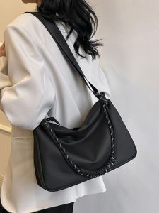 แฟชั่นขนาดใหญ่ความจุกระเป๋าสตรี Casual Oxford ผ้า Crossbody Tote กระเป๋าใหม่ 2024 สไตล์กันน้ําไหล่เดี่ยวกระเป๋า