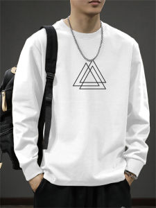 JIANMUJI | Cotton Long Sleeve T-Shirt Sweater 260g