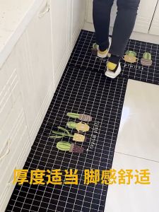 SHENAR COD Keset Dapur 2in1 Isi 2 pcs Keset Dapur Minimalis (40 x 60 cm & 40 x 120 cm) Anti Slip/ Karpet Kitchen Matras Kasur