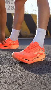 361 Degrees Flame 4.0 Men Women Professional Marathon Racing Running Shoes Breathable Rebound 672512205