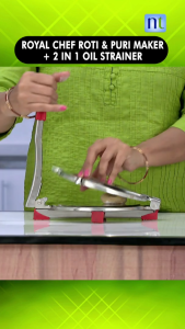 ROTI CHAPATI PRESSER FOR HOME IN STAINLESS STEEL-PACK OF 1