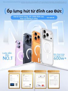 Bosie | Non-yellowing Magnetic Full Cover Anti-drop Transparent Protective Phone Case