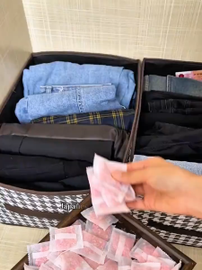 48Pcs Natural Camphor Balls Rose Fragrance for Wardrobe Closet Deodorizer Insect Repellent