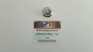 Mur As Roda Depan 10mm Kunci "17 (Harga Per 1 Biji) - Mor Baut Baud Nut Kancing Konci Ban Roda Tromo
