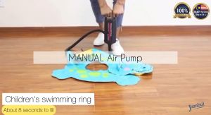 INTEX Double Quick Hand Pump Manual Air Pump Inflate For Toys Bed Bag Mattress Pam Kolam Angin 68612