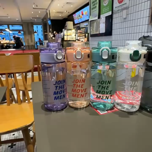 Bình nước nhựa 800ml 550ml có dây xách 500ml và 800ml bình nước học sinh bình nhựa XBD-6033 -6036