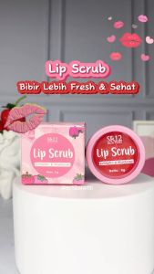 SR12 Lip Scrub Exfoliator & Moisturizer: Angkat Sel Kulit Mati, Kembalikan Warna Bibir Pink Alami