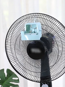 Floor Fan No Drilling Required Cooling Fan Household Hanging Type Ice Cube Cooling Device