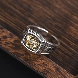 Cincin Elegan Desain Pixiu Symbol (Adjustable)