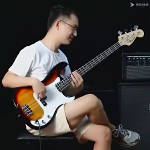 KAWES Basswood 4string Electric Bass Beginners Rock Portable Performance Professional Accompany String Instruments Electric Guitar