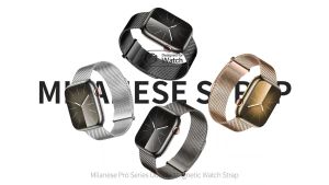 DUX Milanese Pro Steel Strap for iWatch Ultra S1 S2 S3 11 10 9 8 7 6 5 SE 38 40 42 46 44 41 45 49mm Watch Band