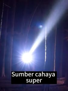 Garansi 30 tahun Headlamp LED 500W Penerangan terus menerus selama 800 H senter super terang lampu depan luar yang kuat lampu depan tahan air sensor gerak senter berkemah senter kepala