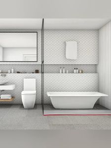 Shower Door Dam Water Stopper Collapsible Shower Threshold Water Barrier Waterproof Strip for Bathroom Kitchen (height 5.0cmLength 0.5/1.2/1.5/1.8/2/2.5/3m)