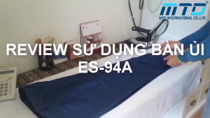 [COMBO] Bàn ủi bình treo công nghiệp ES-94A + Mặt nạ chống bóng vải SILVER STAR - Hàng chính hãng