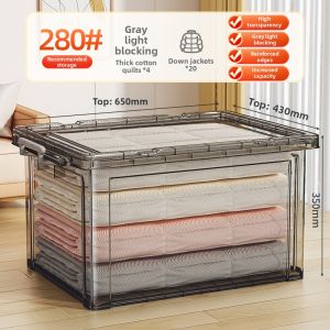 XUNHUAI | Transparent Storage Box Organizer