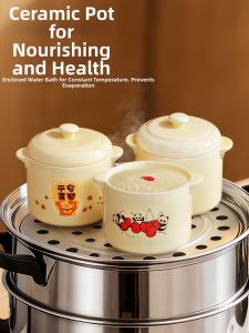 TAOXIANGYI | Health Tonifying Ceramic Stew Pot for Birds Nest