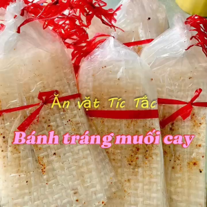 Bánh Tráng Muối Cay / Bánh Tráng Me Ngon Tuổi Thơ