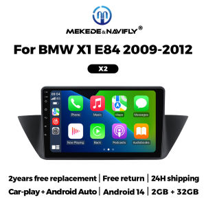 IPS Touch Screen 10inch Car Radio ForBMW X1 E84 2009-2012 Wireless Carplay Android Auto GPS Autoradio BT Multimedia Video Player