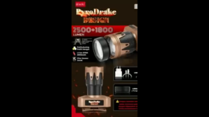Senter Kepala PyroDrake AOKI AK-3705X Super Terang 90 Watt 43000Lumen Dua Cahaya Putih & Kuning Sensor Cerdas