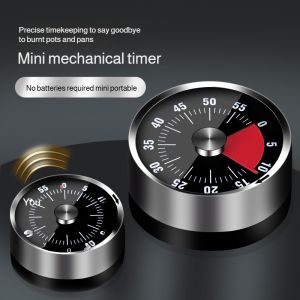 Stainless Steel MultiUse Countdown Timer Kitchen Time Management Reminder Baking MultiUse Timer