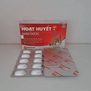 Hoạt huyết Nam dược hỗ trợ tuần hoàn máu não bổ huyết an thần giảm đau đầu chóng mặt - Hộp 50 viên