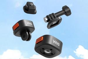 VRIG Claw Mini Camera Quick Release Adapter tindakan kamera Mount Set dengan 1/4 skru untuk Gopro Insta360 DJI OSMO