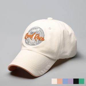 หมวกเบสบอลเยาวชนปักลายฤดูใบไม้ผลิและฤดูร้อนสำหรับเด็กผู้ชายและเด็กผู้หญิง หมวกทรงปากเป็ดแบบสวมสบายสำหรับกลางแจ้ง