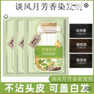 Natural Plant-Based Aromatic Hair Dye Bubble Color Treatment Hair Dyeing Cream Stick Source Protection Dyeing Natural Plant Fruit Dye