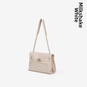 La Festin | Large Capacity White Crossbody Hug Bag