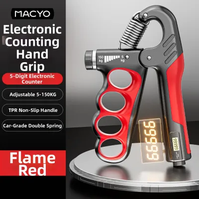 MACYO | Hand Strength Adjustable Grip Exerciser 150kg