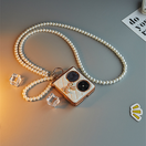 Luxury Leather Foldable Screen Phone Case for Huawei Pocket2 Artistic Edition Womens Crossbody Full Cover Anti-Fall Protection