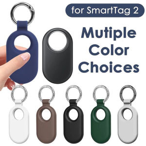 Galaxy Smart Tag 2 Case Soft Silicone Protective Case SmartTag 2 Locator Tracker Cover Holder