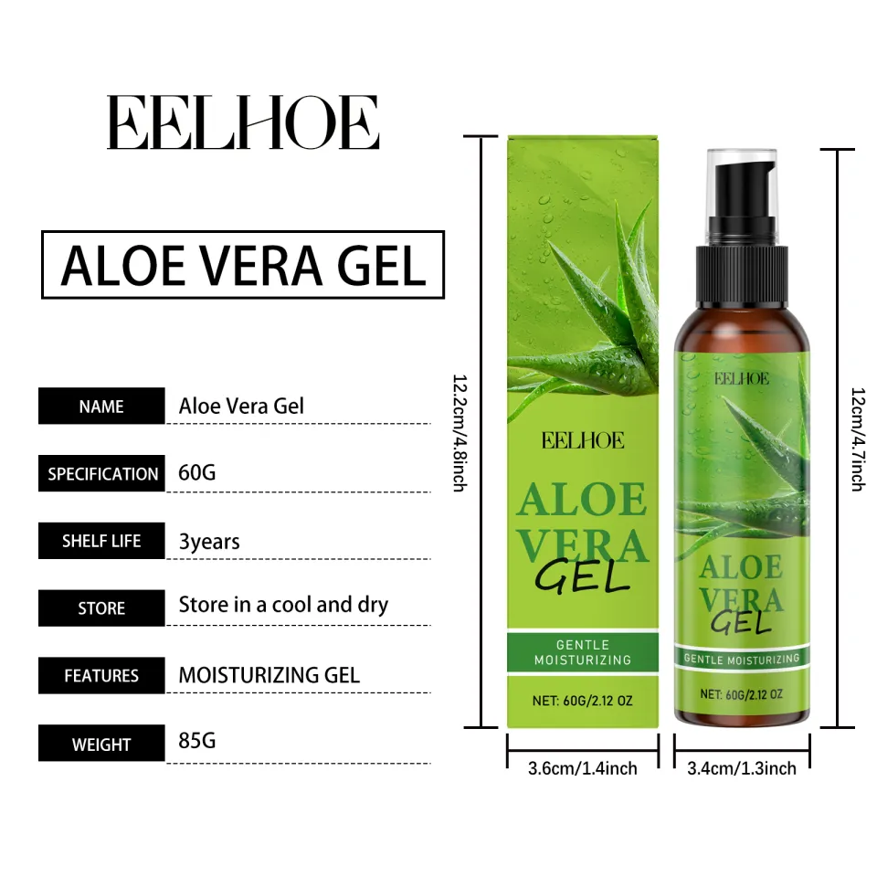 EELHOE Aloe Vera Gel Aloe Vera Soothing Gel Moisturizing Redness Soothing  Gentle Moisturizing Care Gel Soothes and softens the skin, making it  radiant for daily skin care | Lazada Singapore