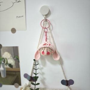 Hand Knitted Concert Souvenir Keychain Pendant Creative Doll Festive Supplies Student Gift