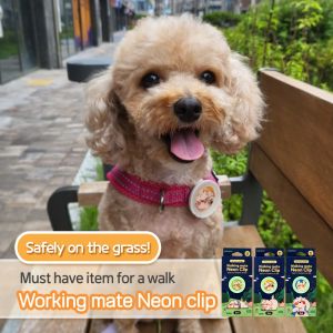 Junglemonster คู่หูนักเดินทางสัตว์เลี้ยง (ปกป้องจากแมลง) Walking Mate Pet Neon Clip for Dog - ปกป้องจากแมลง