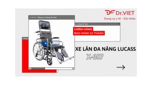 Xe lăn cao cấp đa năng Lucass X-607 & X-607B