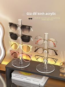 QIOEROUL | Transparent Acrylic Eyeglasses Display Rack